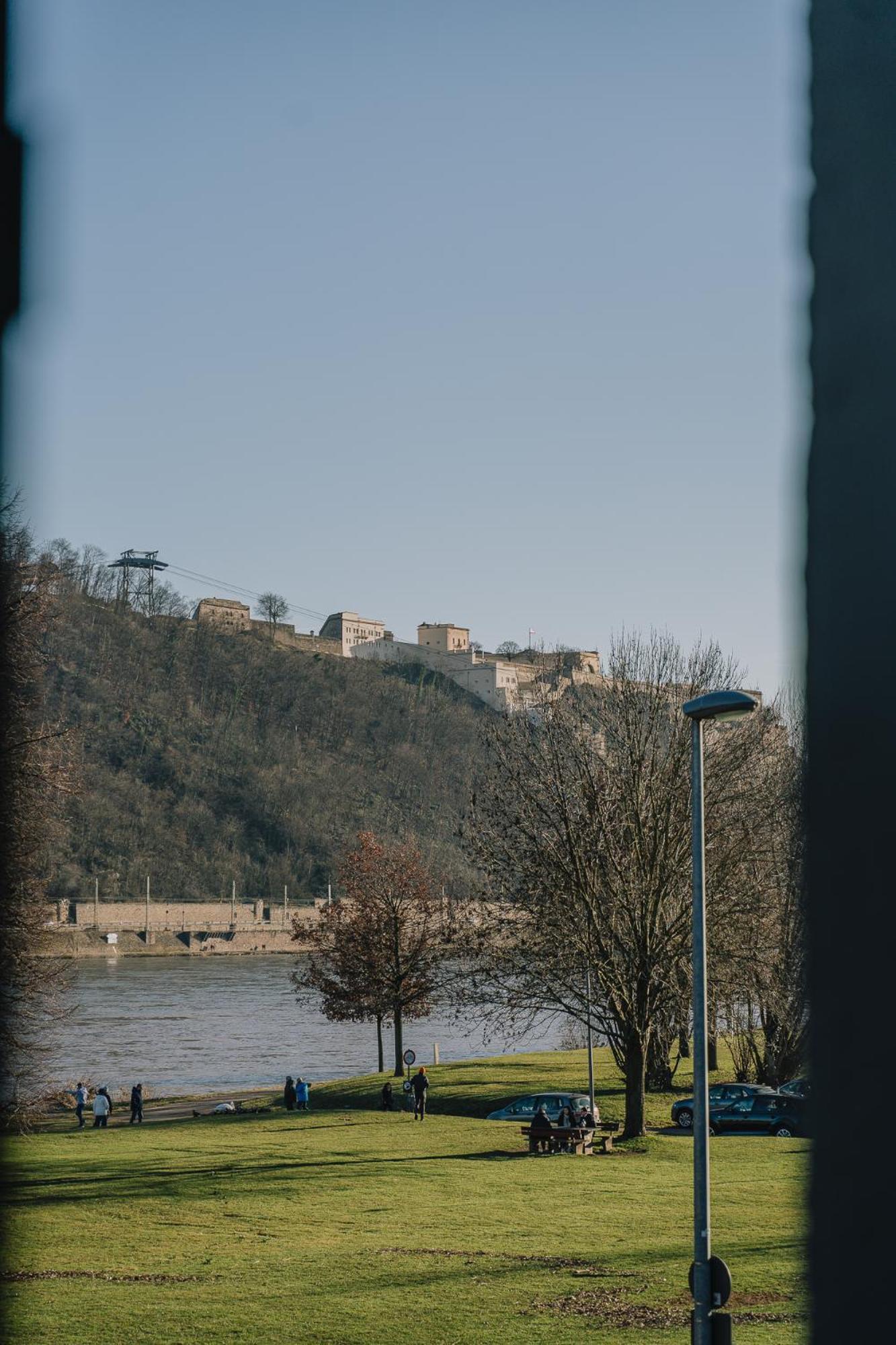 Gemuetliche Rheinblick Residenz Διαμέρισμα Κόμπλεντς Εξωτερικό φωτογραφία