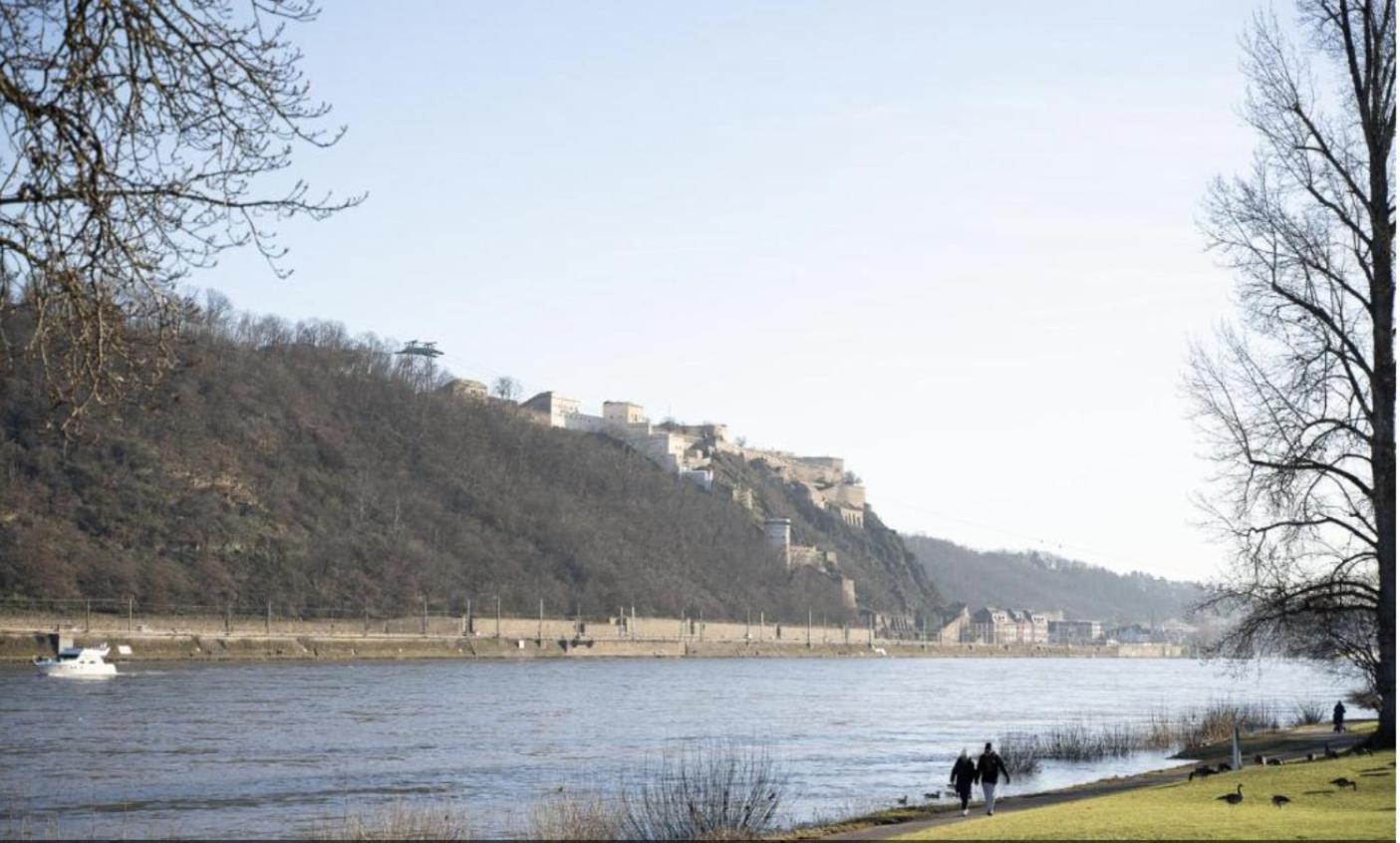 Gemuetliche Rheinblick Residenz Διαμέρισμα Κόμπλεντς Εξωτερικό φωτογραφία